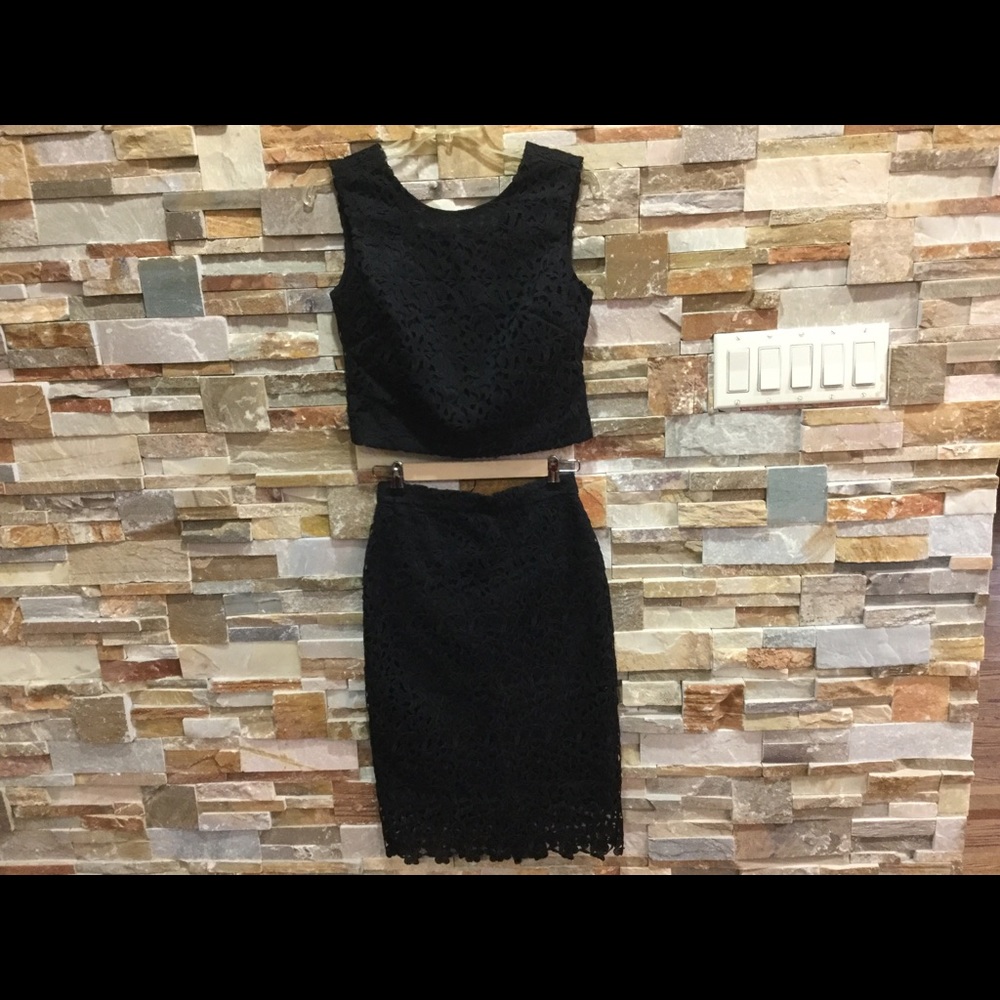 J. CREW Suit, top + skirt